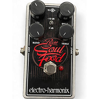 Used Electro-Harmonix Bass Soul Food Overdrive Bass Effect Pedal