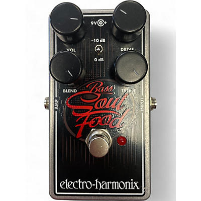 Used Electro-Harmonix Bass Soul Food Overdrive Bass Effect Pedal