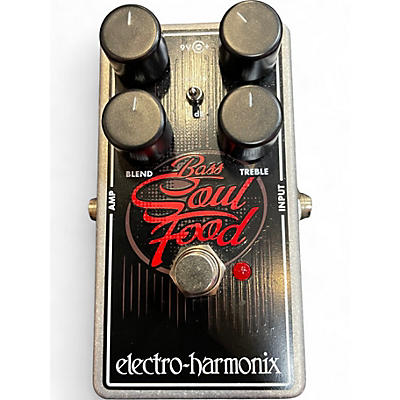Used Electro-Harmonix Bass Soul Food Overdrive Bass Effect Pedal