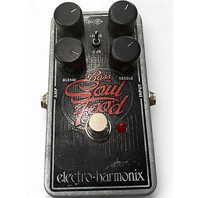 Used Electro-Harmonix Bass Soul Food Overdrive Bass Effect Pedal