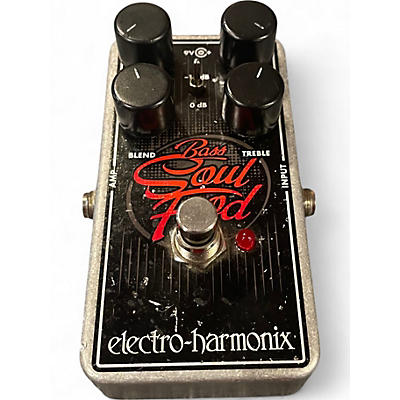 Used Electro-Harmonix Bass Soul Food Overdrive Bass Effect Pedal