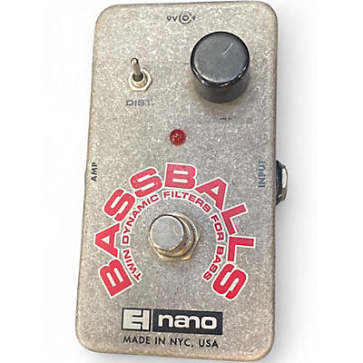 Used Electro-Harmonix Bass balls Effect Pedal