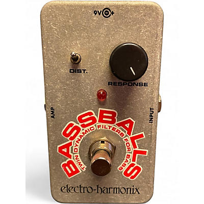 Used Electro-Harmonix Bassballs Nano Envelope Filter Bass Effect Pedal