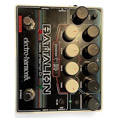 Used Electro-Harmonix Battalion Bass Effect Pedal