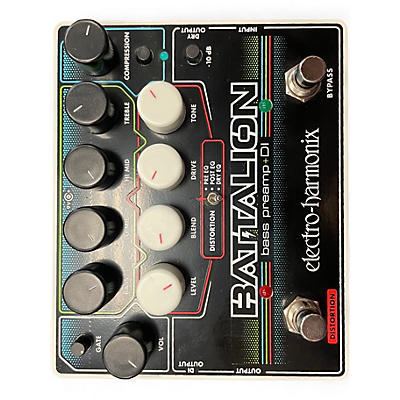 Used Electro-Harmonix Battalion Bass Effect Pedal