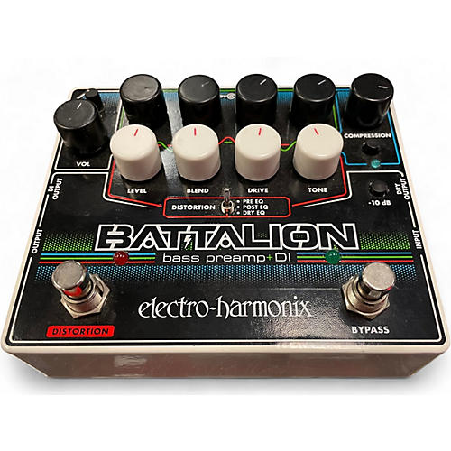 Electro-Harmonix Used Electro-Harmonix Battalion Bass Preamp and DI Bass Effect Pedal