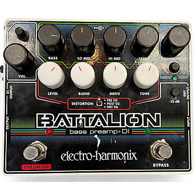 Electro-Harmonix Used Electro-Harmonix Battalion Preamp Bass Effect Pedal