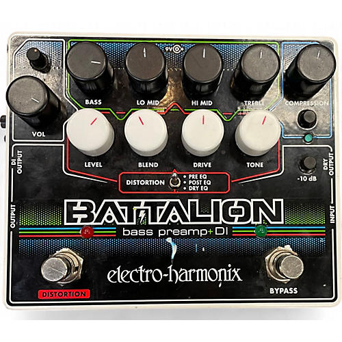 Electro-Harmonix Used Electro-Harmonix Battalion Preamp Bass Effect Pedal