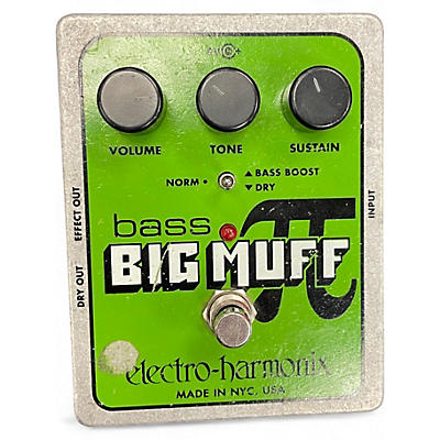 Electro-Harmonix Used Electro-Harmonix Big Muff Bass Distortion Bass Effect Pedal