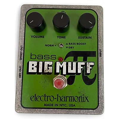 Electro-Harmonix Used Electro-Harmonix Big Muff Bass Distortion Bass Effect Pedal