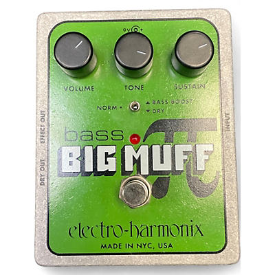 Electro-Harmonix Used Electro-Harmonix Big Muff Bass Distortion Bass Effect Pedal