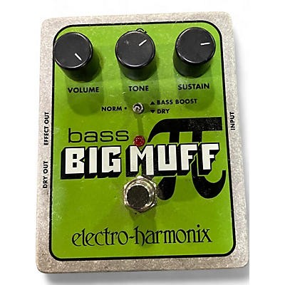 Used Electro-Harmonix Big Muff Bass Distortion Bass Effect Pedal