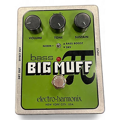 Used Electro-Harmonix Big Muff Bass Distortion Bass Effect Pedal