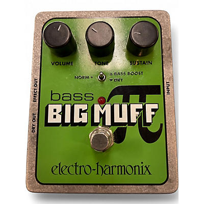 Used Electro-Harmonix Big Muff Bass Distortion Bass Effect Pedal