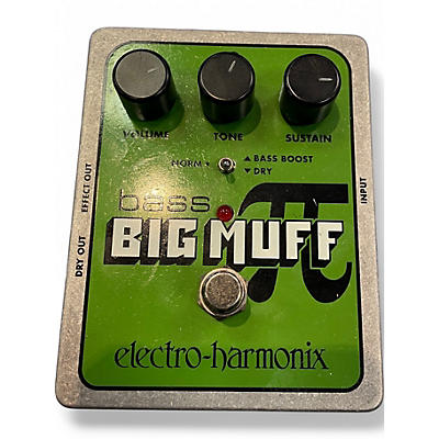 Used Electro-Harmonix Big Muff Bass Distortion Bass Effect Pedal