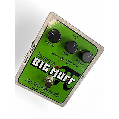 Used Electro-Harmonix Big Muff Bass Distortion Bass Effect Pedal