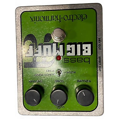 Used Electro-Harmonix Big Muff Bass Distortion Bass Effect Pedal