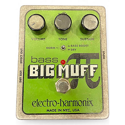Used Electro-Harmonix Big Muff Bass Distortion Bass Effect Pedal