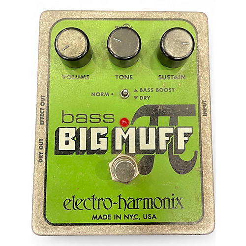 Used Electro-Harmonix Big Muff Bass Distortion Bass Effect Pedal