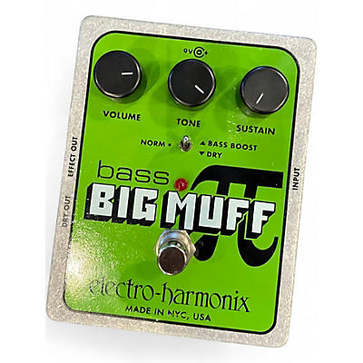 Used Electro-Harmonix Big Muff Bass Distortion Bass Effect Pedal