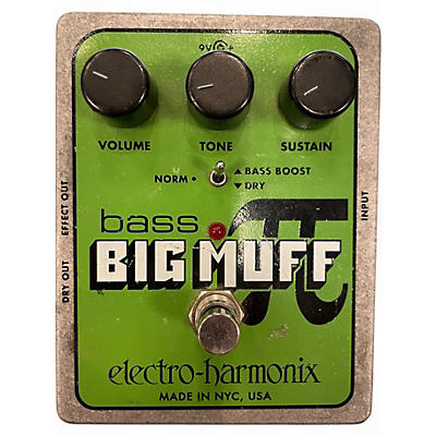 Used Electro-Harmonix Big Muff Bass Distortion Bass Effect Pedal