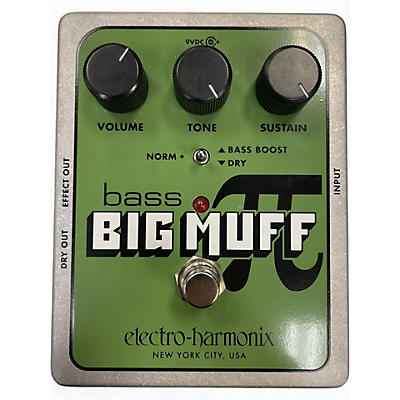 Used Electro-Harmonix Big Muff Bass Distortion Bass Effect Pedal
