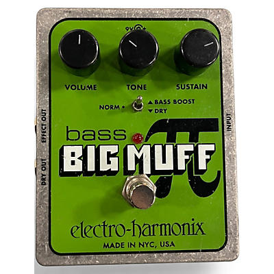 Used Electro-Harmonix Big Muff Bass Distortion Bass Effect Pedal