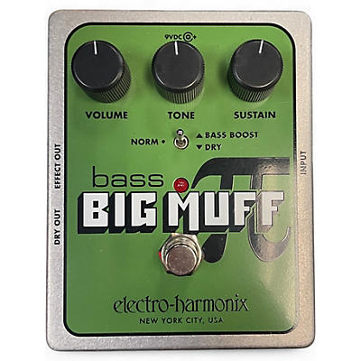 Used Electro-Harmonix Big Muff Bass Distortion Bass Effect Pedal