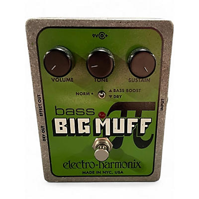 Used Electro-Harmonix Big Muff Bass Distortion Bass Effect Pedal