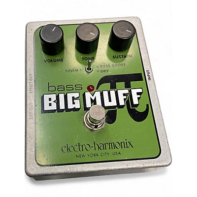 Used Electro-Harmonix Big Muff Bass Distortion Bass Effect Pedal
