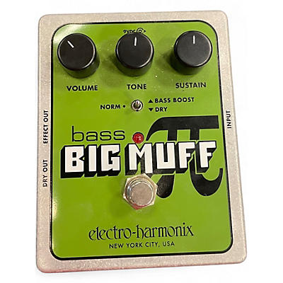 Used Electro-Harmonix Big Muff Bass Distortion Bass Effect Pedal