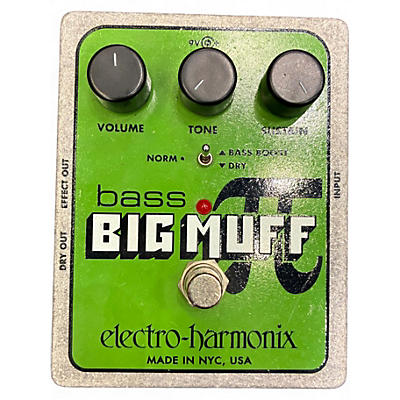 Used Electro-Harmonix Big Muff Bass Distortion Bass Effect Pedal