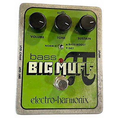 Used Electro-Harmonix Big Muff Bass Distortion Bass Effect Pedal
