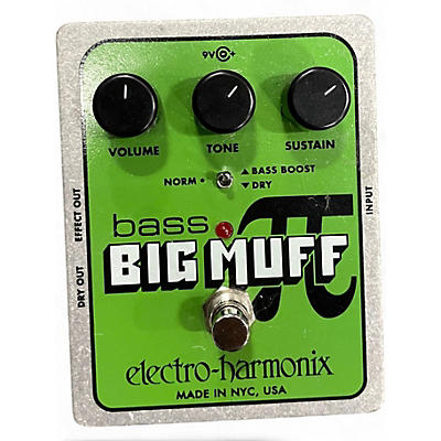 Used Electro-Harmonix Big Muff Bass Distortion Bass Effect Pedal