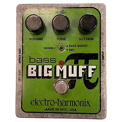 Used Electro-Harmonix Big Muff Bass Distortion Bass Effect Pedal