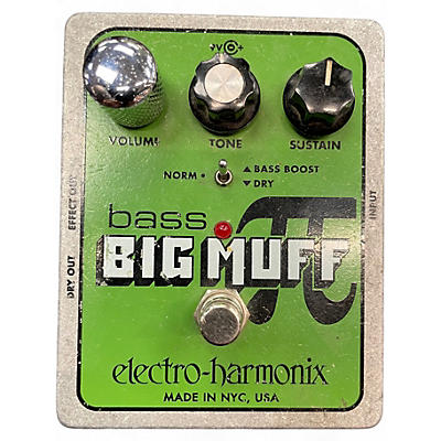 Used Electro-Harmonix Big Muff Bass Distortion Bass Effect Pedal