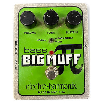 Used Electro-Harmonix Big Muff Bass Distortion Bass Effect Pedal