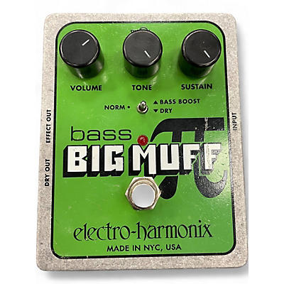 Used Electro-Harmonix Big Muff Bass Distortion Bass Effect Pedal