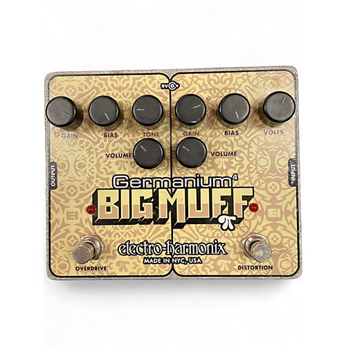 Used Electro-Harmonix Big Muff Germanium 4 Overdrive and Distortion Effect Pedal