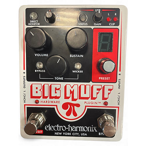 Used Electro-Harmonix Big Muff Hardware Plugin Effect Pedal