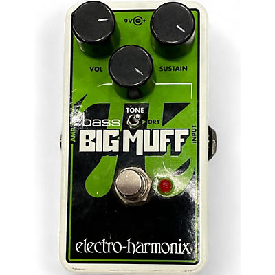 Used Electro-Harmonix Big Muff Nano Bass Distortion Bass Effect Pedal