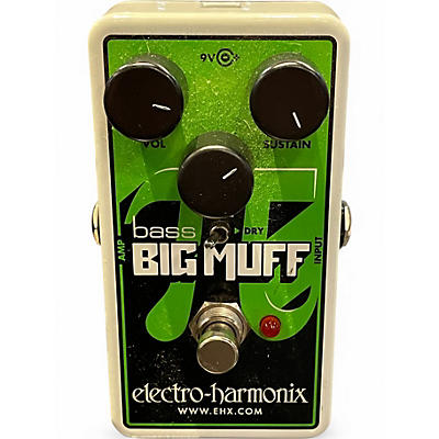 Used Electro-Harmonix Big Muff Nano Bass Distortion Bass Effect Pedal