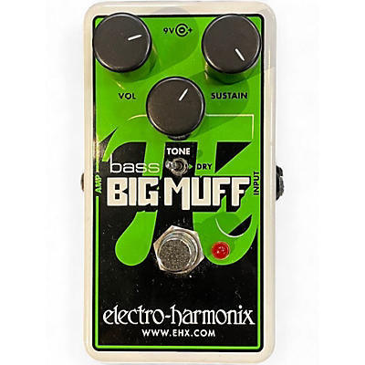 Used Electro-Harmonix Big Muff Nano Bass Distortion Bass Effect Pedal