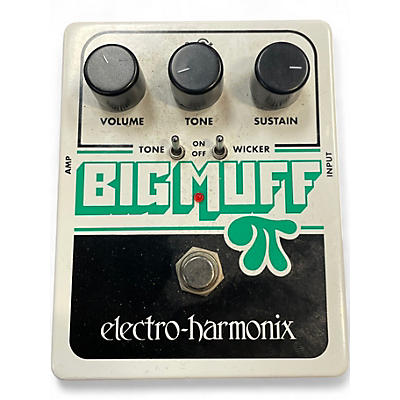 Used Electro-Harmonix Big Muff Pi with Tone Wicker Distortion Effect Pedal