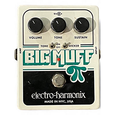 Used Electro-Harmonix Big Muff Tone Wicker Distortion Effect Pedal