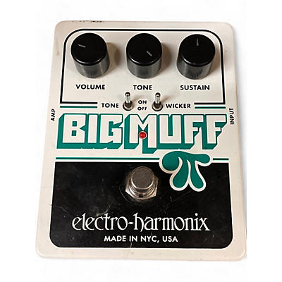 Used Electro-Harmonix Big Muff Tone Wicker Distortion Effect Pedal