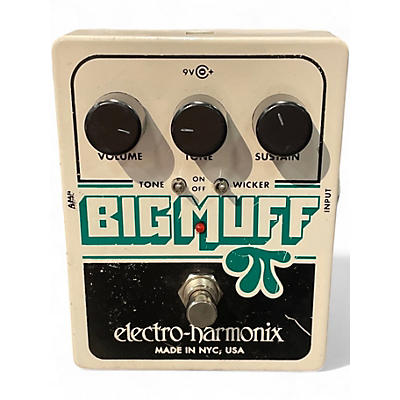 Used Electro-Harmonix Big Muff Tone Wicker Distortion Effect Pedal