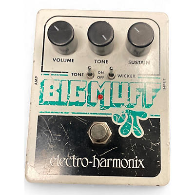 Used Electro-Harmonix Big Muff Tone Wicker Distortion Effect Pedal