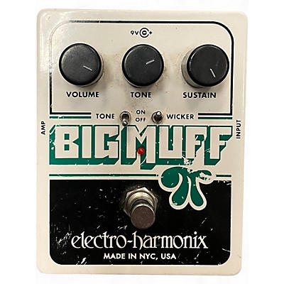 Used Electro-Harmonix Big Muff Tone Wicker Distortion Effect Pedal