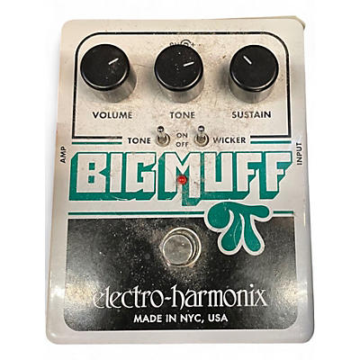 Used Electro-Harmonix Big Muff Tone Wicker Distortion Effect Pedal